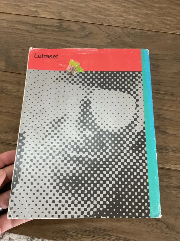 1991 Letraset Graphic Arts Artwork Typefaces Fonts Dry Transfer Catalog Foto 3 de 4