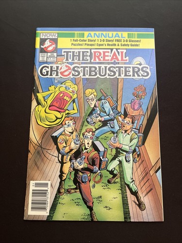The Real Ghostbusters Annual 1993 Now Comics Newsstand, No 3-D Glasses