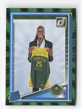 2025 Donruss WNBA #89 Dominique Malonga Green Laser