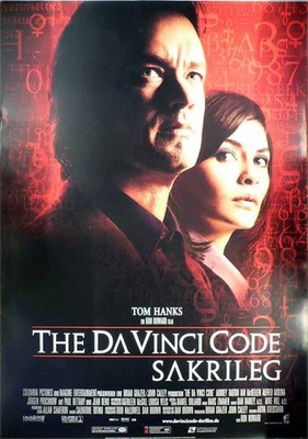The DaVinci Code - Filmplakat 120x80cm gerollt