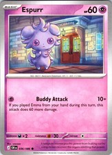 Espurr 36/86 Chaos Rising Pokemon Card NM TCG singles Near Mint English