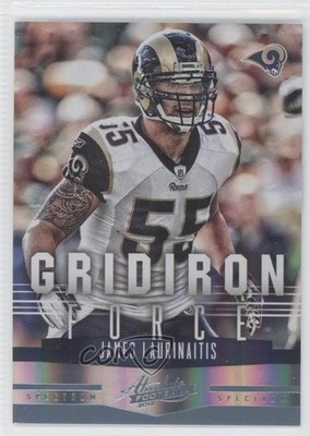 2012 Panini Absolute Gridiron Force Spectrum 21/100 James Laurinaitis #25 e2e