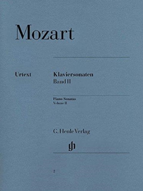Klaviersonaten Band II by MOZART WA (GERMAN) 9790201800028