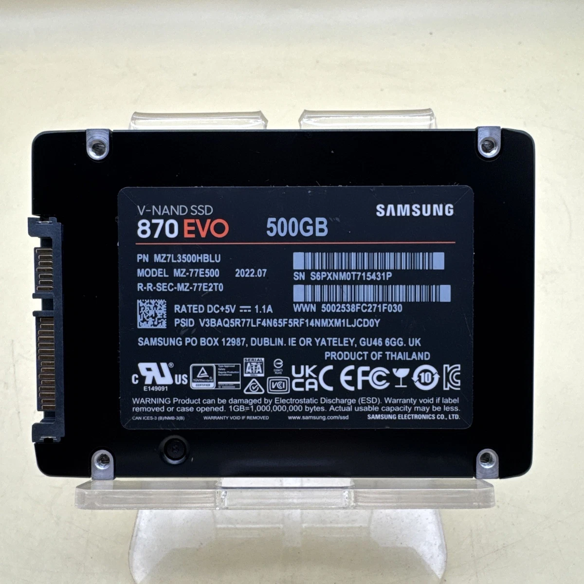 Samsung 500 GB Solid State Drives for sale | eBay