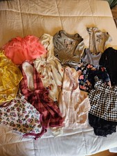 Baby Girl Clothing Lot Size 9 Months - 12 Pieces Outfitts, Dresses, Jacket
