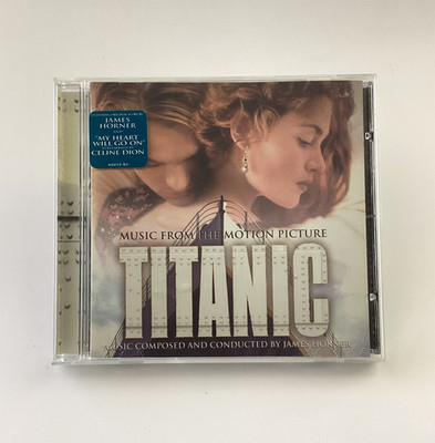 TITANIC Music From The Motion Picture By James Horner 1997 CD VG