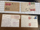 20 International Post Cards with USA Postage Due Stamps Affixed *NICE* ACEP211
