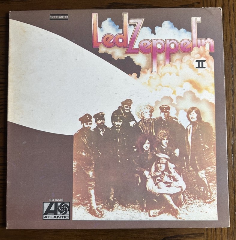 Led Zeppelin II Ludwig RL Both Sides SS Hot Mix Presswell Play Tested VG+/EX