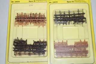 Noch 3405 2 Set's Feldzäune sortiert Spur N OVP #i528