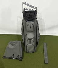 Vessel Lux Pro Cart Gray with Golf Club Organizer