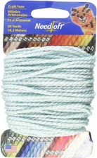 Needloft Plastic Canvas Yarn, 20 yards - Baby Blue