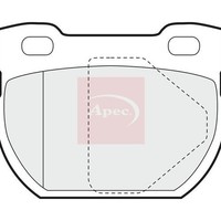 Apec BremsbeläGe Heck FüR Land Rover Defender 1990-2016 (R90) PAD582