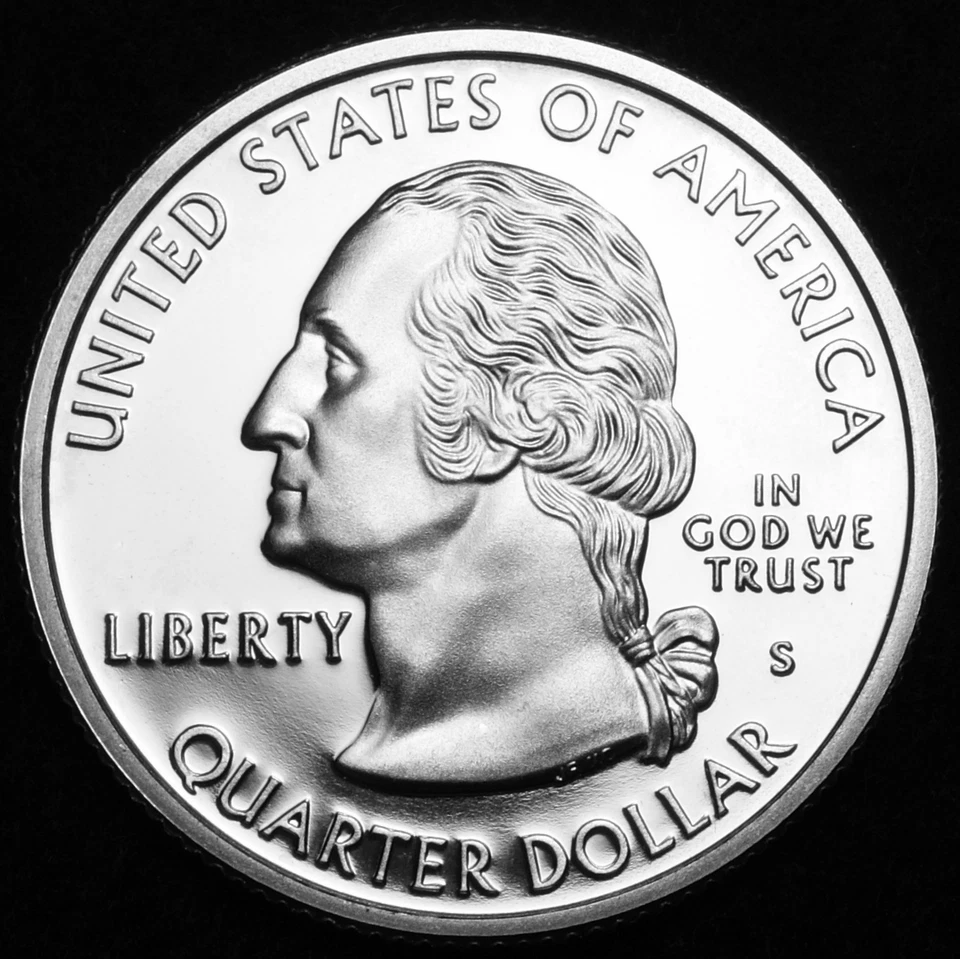 2005 S Kansas State Mint Silver Proof ~ Statehood Quarter from U.S. Proof Set   - Image 2 of 2