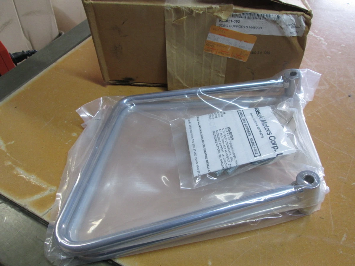 NOS Kawasaki OEM Saddlebag Supports 1996 - 1999 VN800 K53021-092 