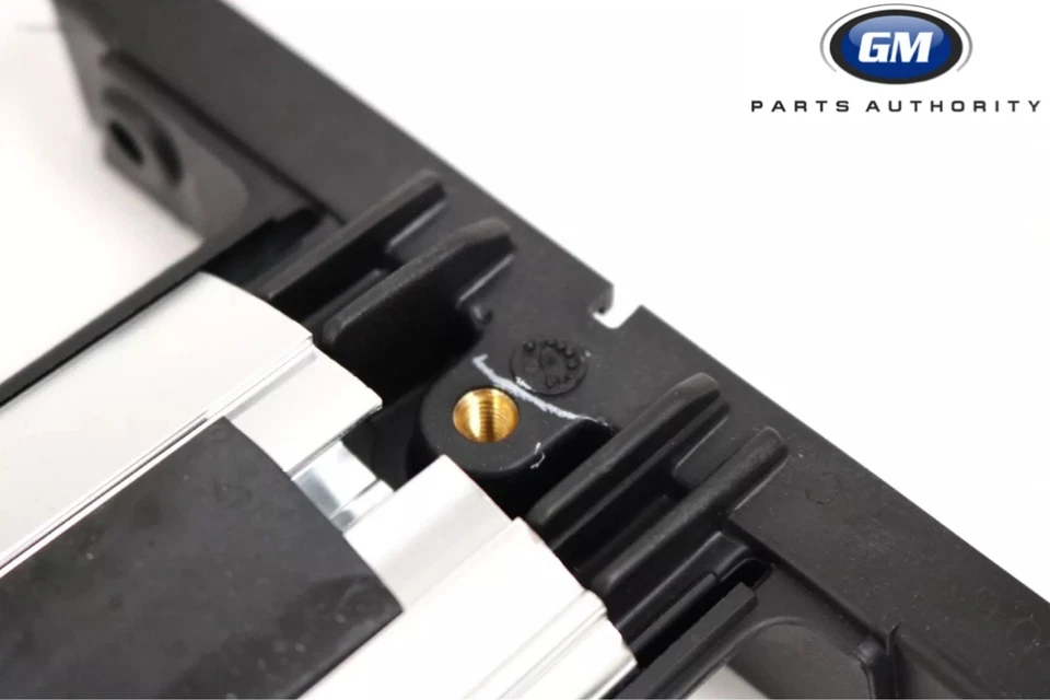 Rack de teto Buick Enclave 2008-2017 trilho transversal Pkg 19170765 alumínio brilhante fabricante de equipamento original - Imagem 4 de 4