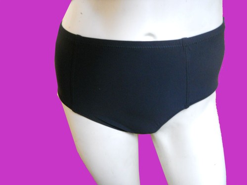 New GIDEON OBERSON by GOTTEX Blue and Silver HALTER BATHING SUIT Tankini SZ - 6 - Picture 4 of 7