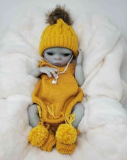 15Inch Reborn Doll Kit Imani Alien Baby Premie Sise Lifelike Soft Touch