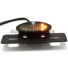 Motorcycle Led Turn Signal Brake Tail Light Mount For Chopper Bobber Cafe Racer