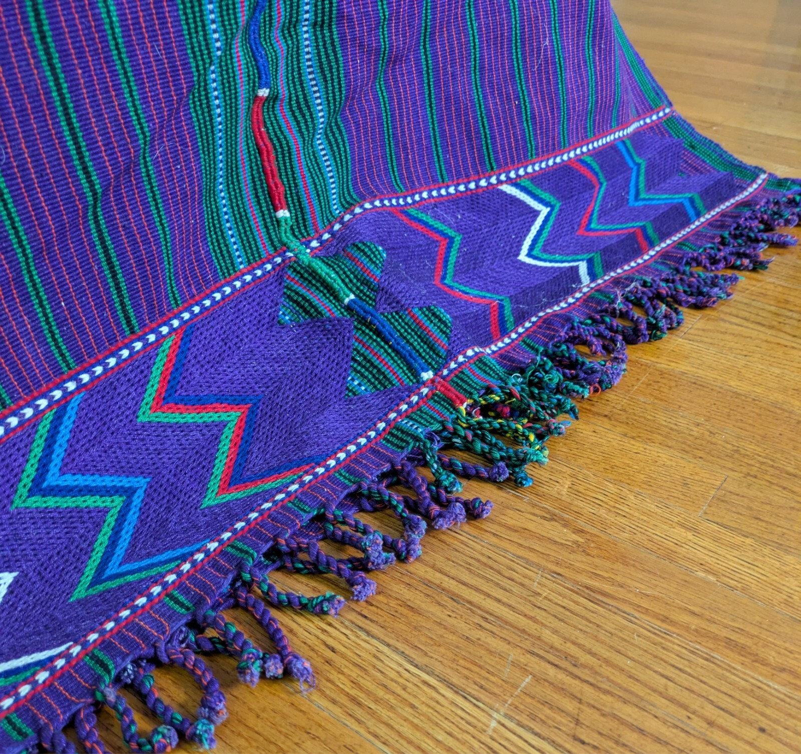 Honduran woven fabric, large tapestry or bedspread