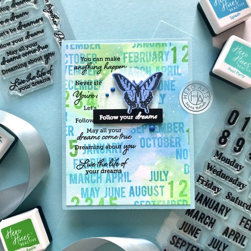 Hero Arts Months and Days Stamp 35pc - Picture 3 of 3