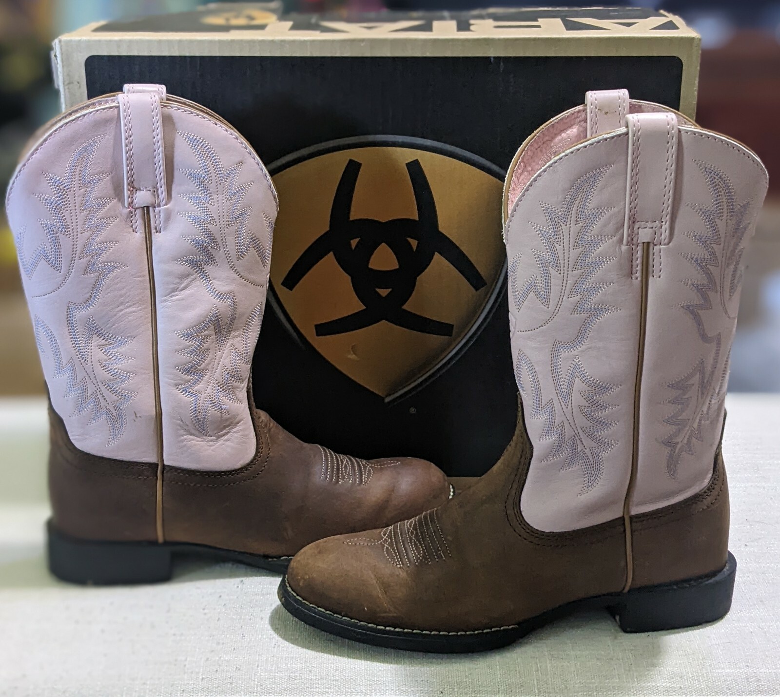 Ariat Heritage Stockman Cowboy Boots 