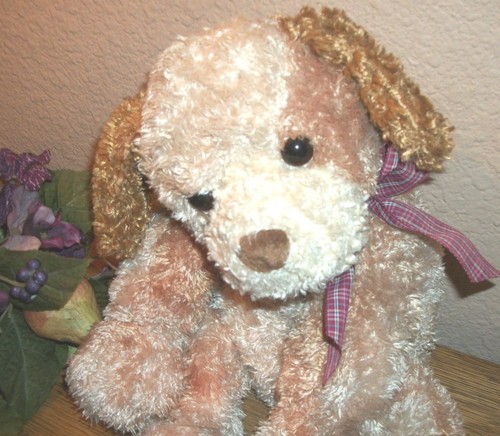 TY Classic Dog Stuffed Plush Animal 13" Beanie Buddy Dustin RARE Retired 2004 - Picture 2 of 7
