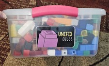 Tub Full of Unifix Cubes