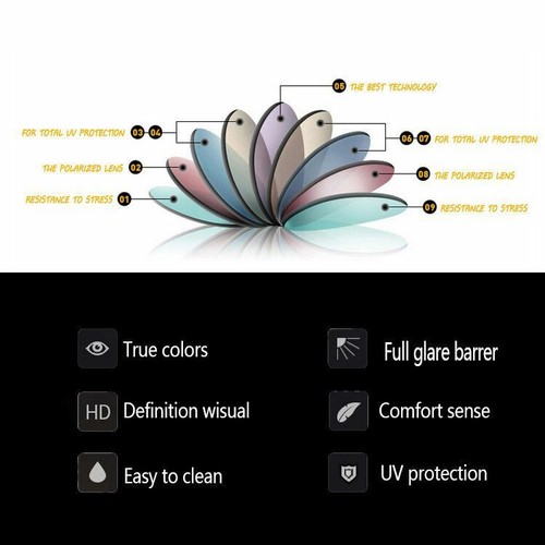 US Silver Titanium Replacement Lenses For-Oakley Flak 2.0 XL OO9188 Polarized - Picture 4 of 5