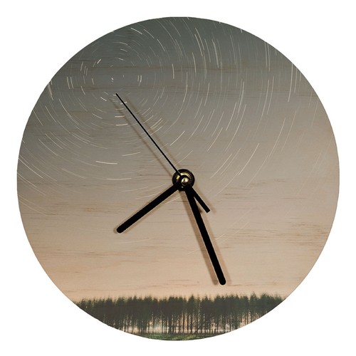 20pcs Sublimation Blank 7.9" PlyWood Round Wall Clock for DIY Heat Transfer USA - Picture 5 of 7