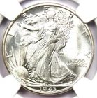 1943-S Walking Liberty Half Dollar 50C - Certified NGC MS67 - $2,800 Value!