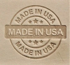 CRAFTOOL - TANDY LEATHER 3D STAMP - 8696 - MADE IN USA   - 8696-00 - NEW