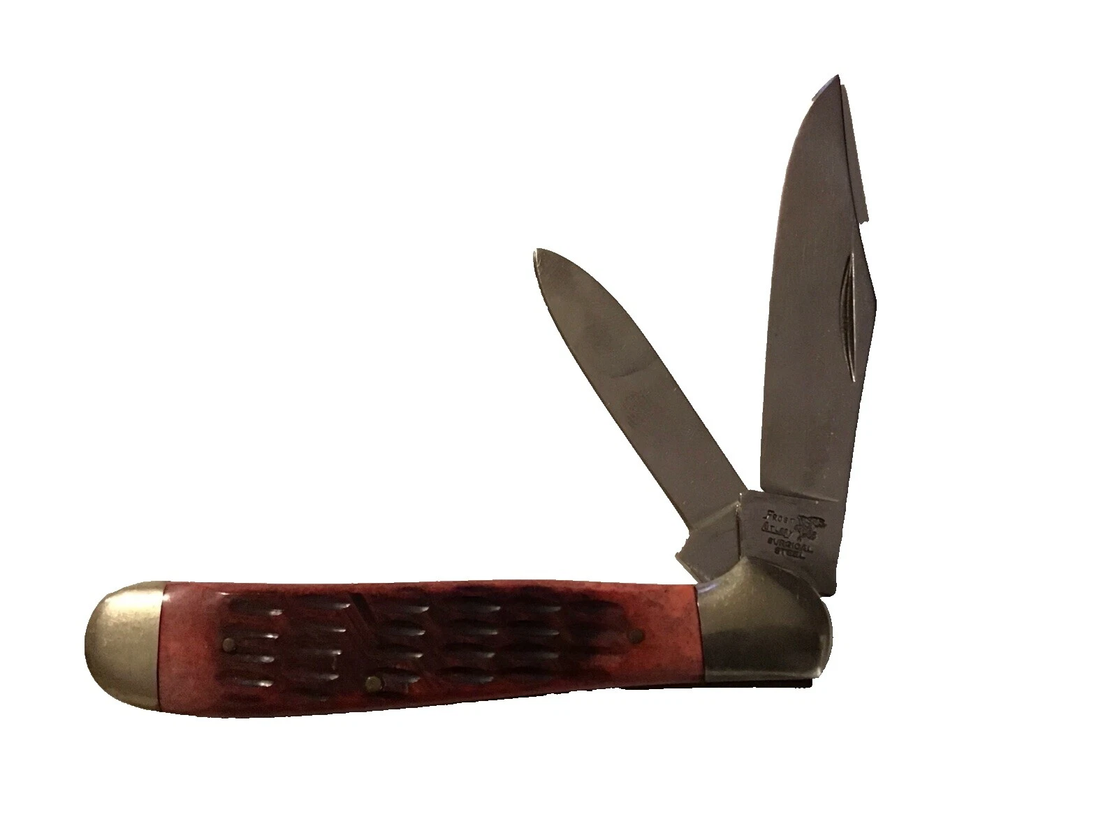 Frost Bone Handle Collectible Vintage Folding Knives