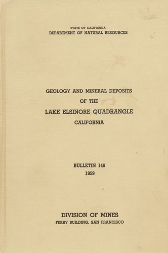 Lake Elsinore RICH gold mines, Calif, old RARE 1st ed & 7 BIG detached maps, VG+