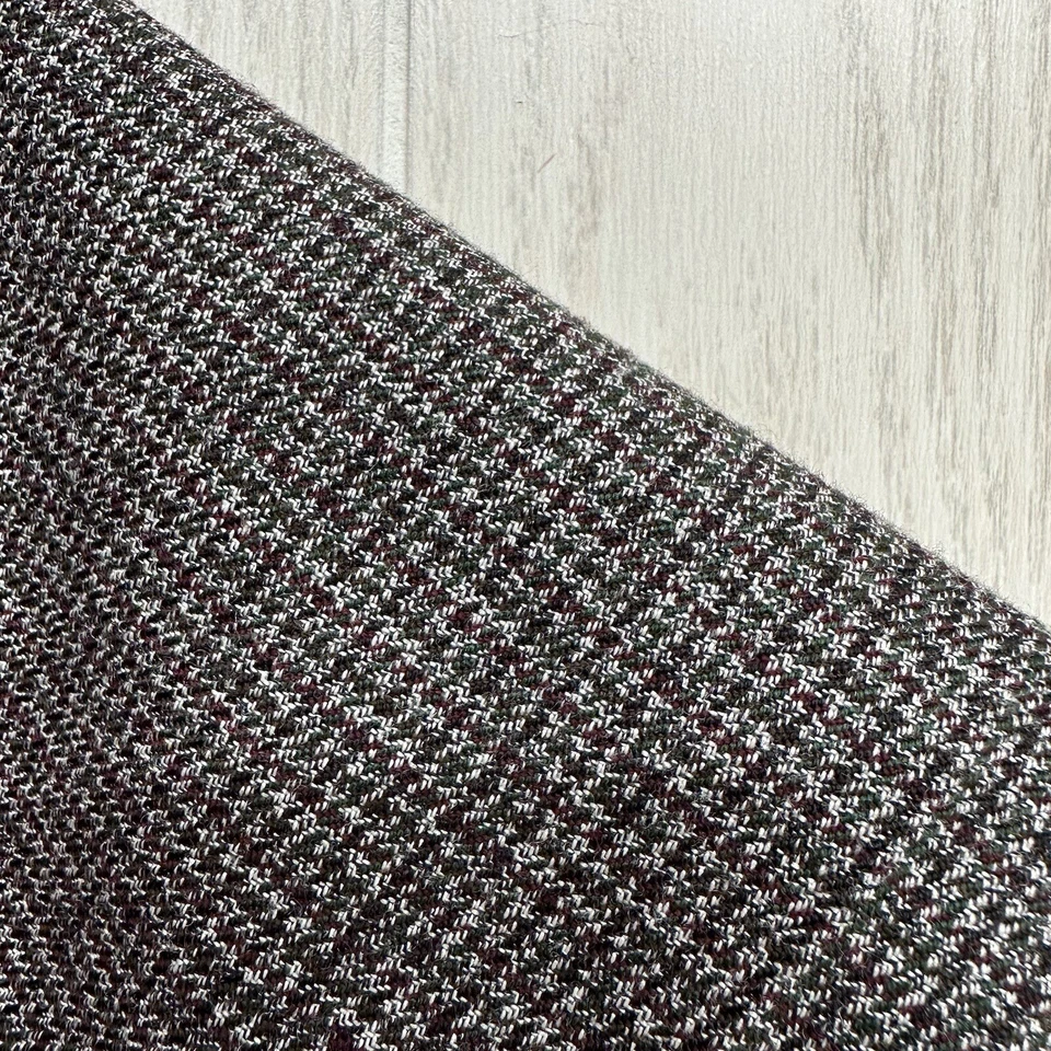 Allison Daley II Dress Pants Women 20W Black Green Red Houndstooth Elastic Waist - Image 4 of 4