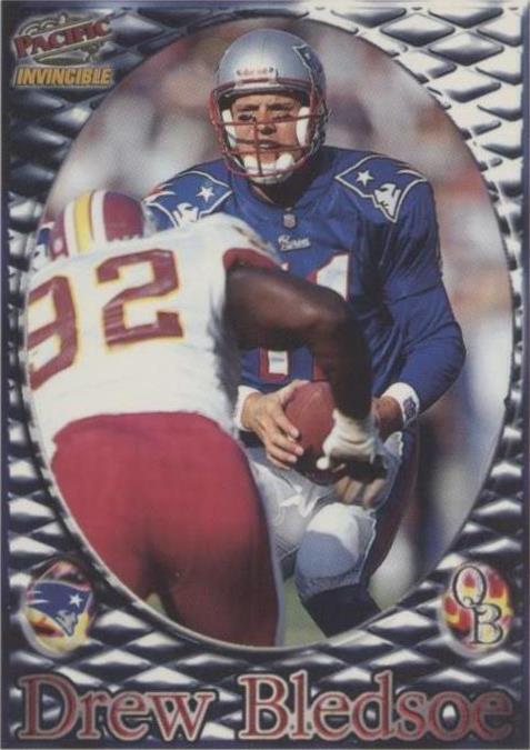 1997 Pacific Invincible Drew Bledsoe #11 - 1 of 2