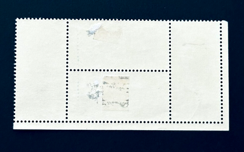 US Stamp Block - 1983 Bicentenary of Manned Flight Hot Air Balloon 20c MHR r71 - Picture 2 of 2