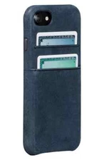 Thin Snap On Genuine Leather Wrapped Case for New iPhone SE 2020 / iPhone 8 / 7