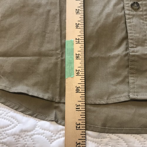 Bob Allen High Prairie Hunting Shirt Long Sleeve Tan Orange HU127 Boyt Large NWT - Picture 9 of 13