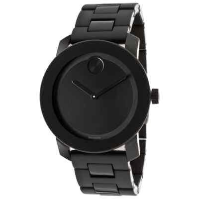 Movado BOLD Men's 3600047 TR90 Black Swiss Quartz Watch 42mm $695