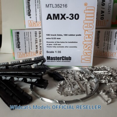 Masterclub MTL35216, Gleise für AMX 30 / Auf 1 SPG. , Maßstab: 1:35