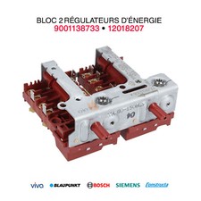 Bloc 2 régulateurs d'énergie four Bosch Siemens - 9001138733 - 12018207