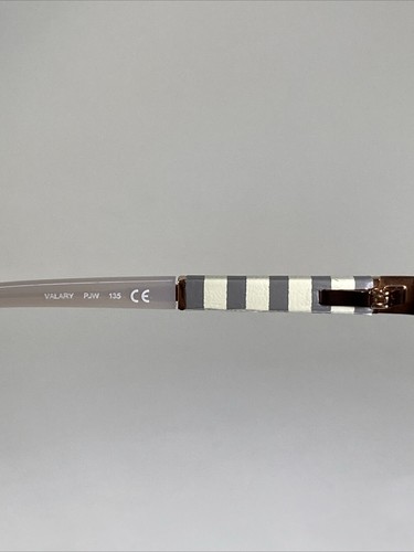 KATE SPADE NEW YORK “VALARY” PJW Brown/White Eyeglasses Frame 51-16-135 - Picture 8 of 11