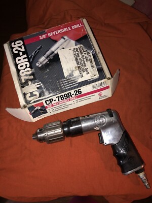 Chicago Pneumatic CP789R-26 Air Power Drill, Power Tools & Home Improvement