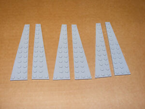*NEW* Lego Black 3x12 Long Flat Wing Plates Left & Right Bricks Star Wars 2 pcs
