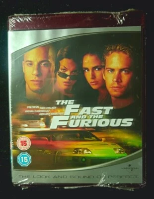 UK HD DVD "The Fast and The Furious"Bonus Features Original Movie New Sealed - Image 1 of 4