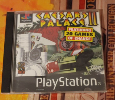 Caesars Palace II (2001) Playstation 1 (CD, Box) classic PSone