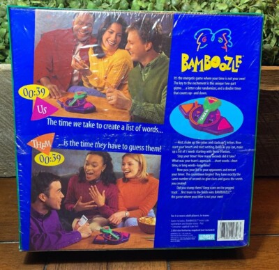 NEW Vintage 1997 BAMBOOZLE GAME Parker Brothers Factory SEALED | eBay