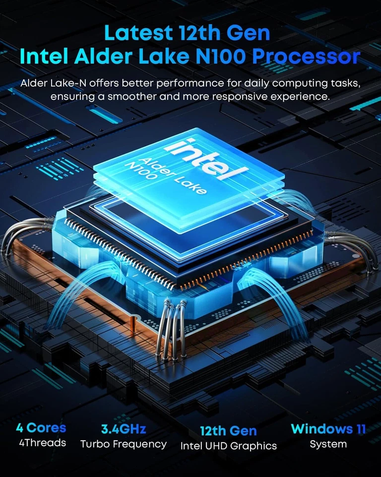 Portátil CHUWI 13,5"" FreeBook 2 en 1 Windows 11 LPDDR5 12 GB 512 GB SSD Intel N100 Foto 2 de 4