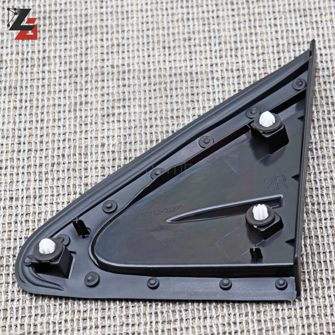 Front Right Side Mirror Trim Triangle Cover For 2019 2020 2021 Toyota Corolla