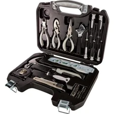 Tool Kit - Pliers, Wrench, Screwdrivers, Knife, Hammer, Driver Handle + 32 Bits